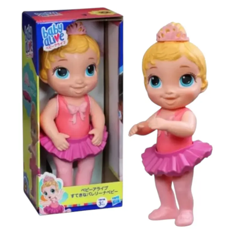 Hasbro Baby Alive Sweet Ballerina Baby Doll 27 cm con Tutù Pink Dress Blonde Hair