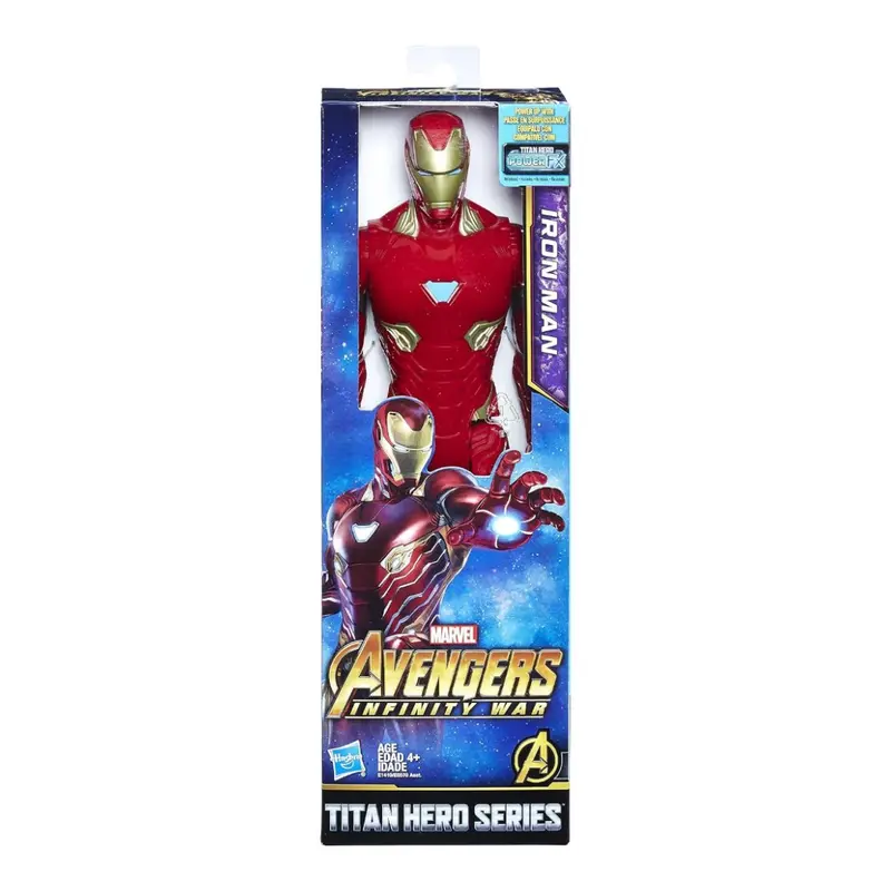 Hasbro Infinity Avengers Personaggi Iron Man Colore Rosso E3918
