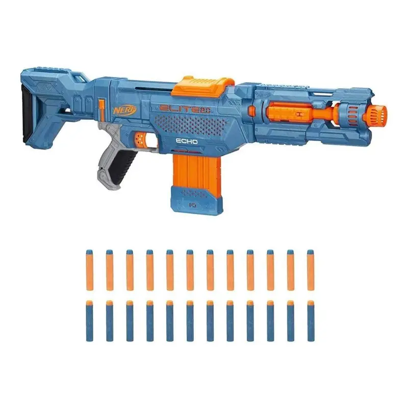Hasbro Nerf Elite 2.0-Echo CS-10 Blaster 24 Dardi Originali