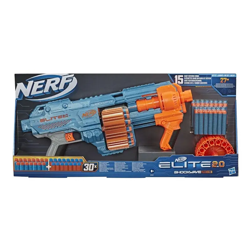 Hasbro Nerf Elite 2.0-Shockwave RD-15 E9527