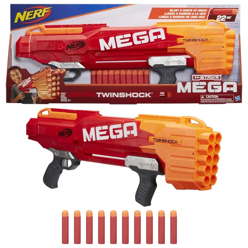 Hasbro Nerf Elite Mega twinshock di B9894EU40