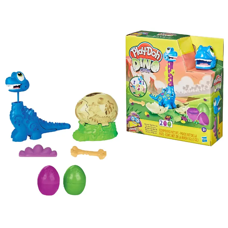 Hasbro - Play-Doh Brontosauro Che Scappa F15035L0