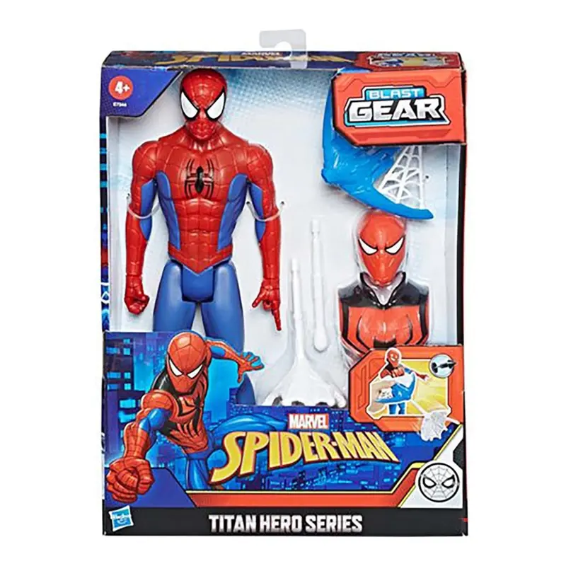 Hasbro Spiderman Spider-Man Action Figure 30cm Blaster Titan Hero Blast Gear