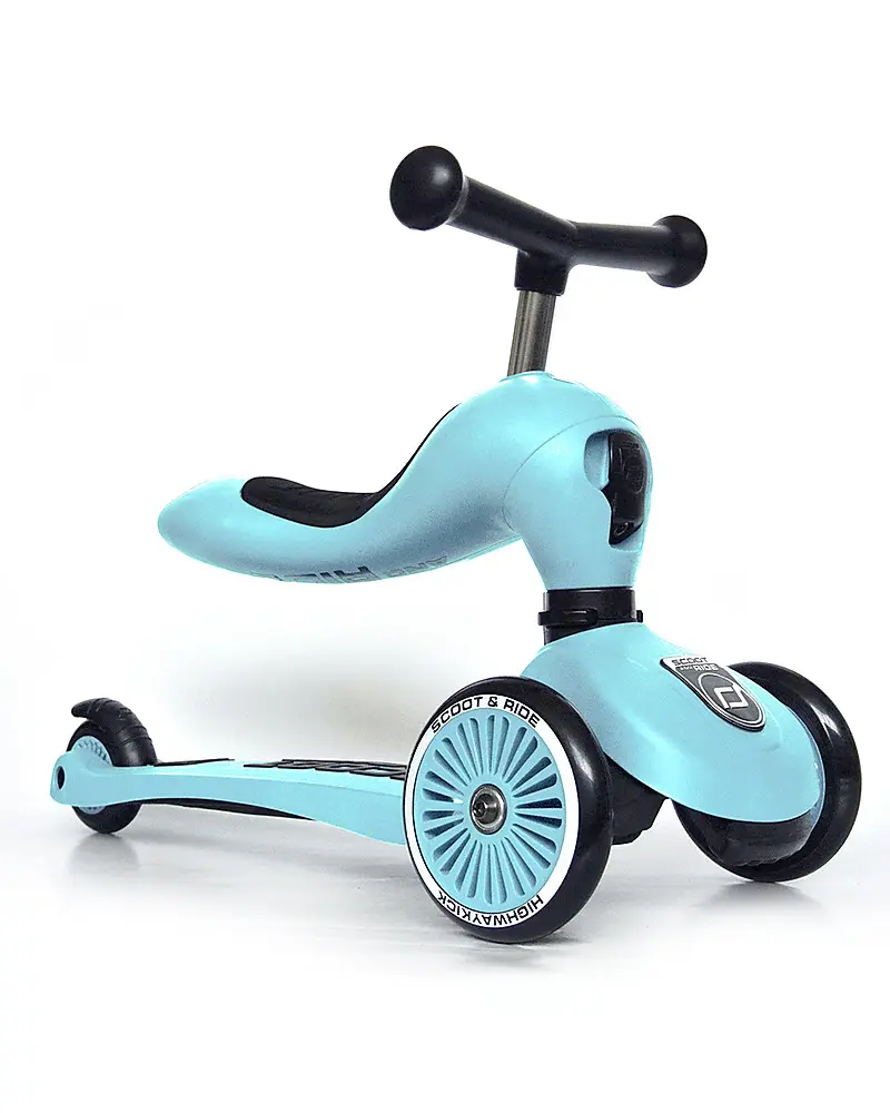 Highwaykick 1 - Monopattino 2 in 1 Blueberry