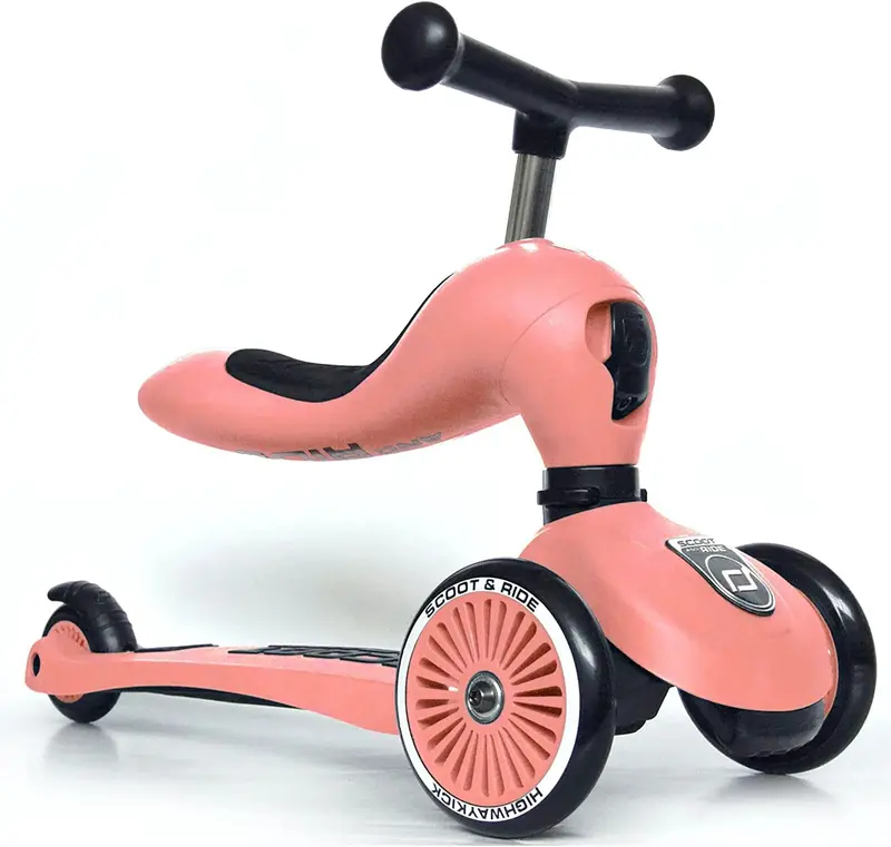 Highwaykick 1 - Monopattino 2 in 1 Peach