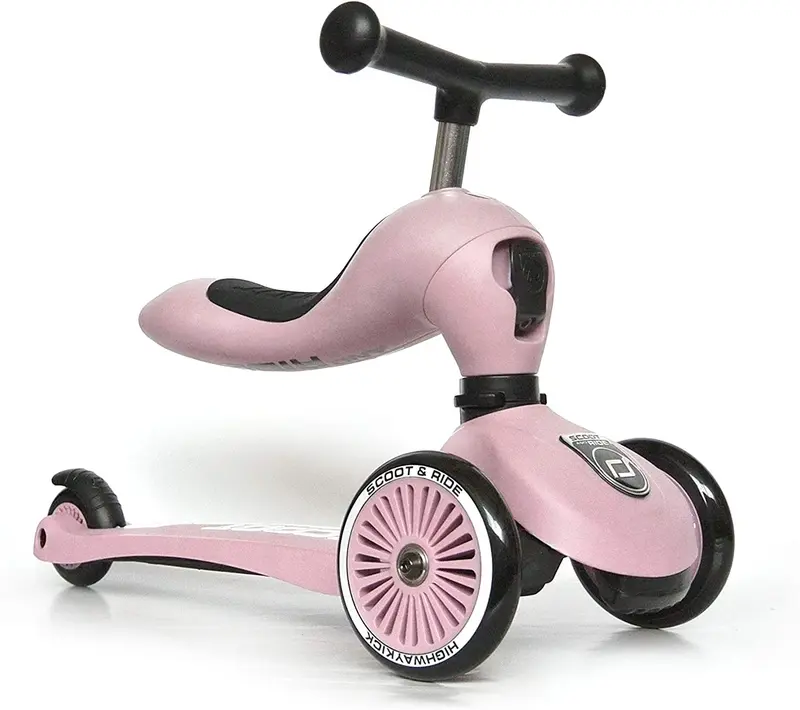 Highwaykick 1 - Monopattino 2 in 1 Rose