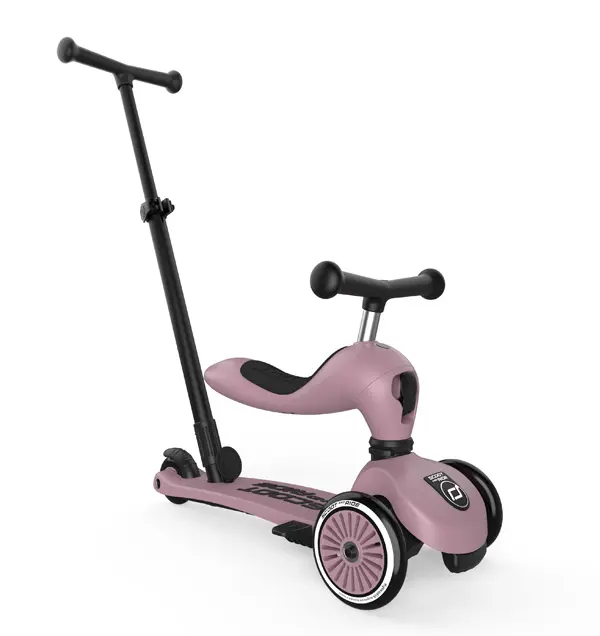 Highwaykick 1 Push&Go - Monopattino 3 in 1 Wildberry