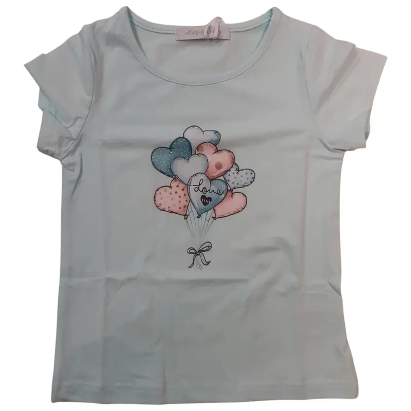 Hope Star T-Shirt Bambina Fantasia Palloncini BK1020