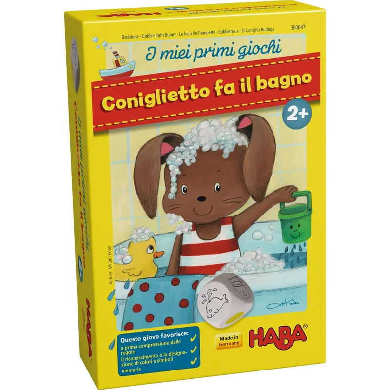 I miei primi giochi - Coniglietto fa il bagno