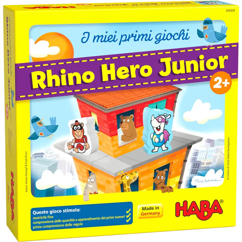 I miei primi giochi – Rhino Hero Junior