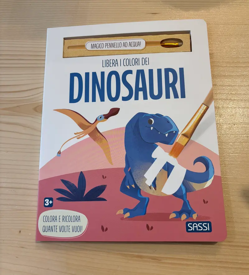 Inchiostro Magico- Libera i colori dei dinosauri