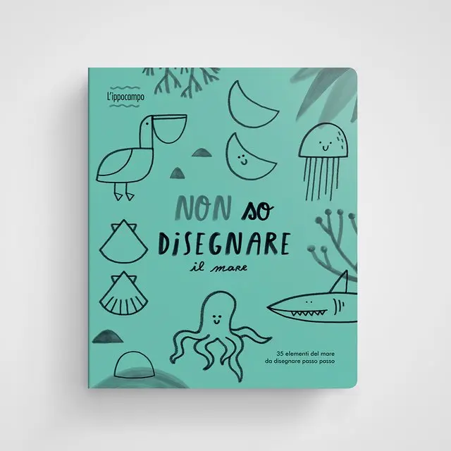 Ippocampo Libro "Non so disegnare il Mare"