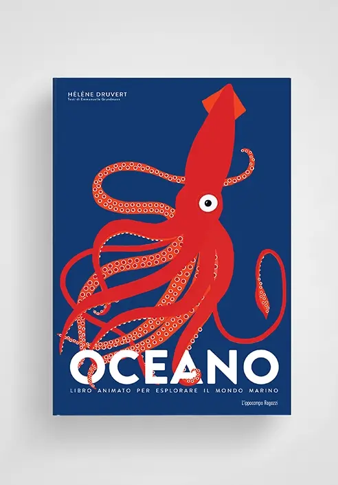Ippocampo "Oceano" - Libro animato per esplorare il mondo marino di Hélène Druvert