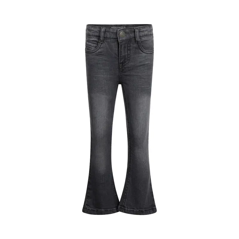 Jeans da bambina Koko Noko modello svasato grigio