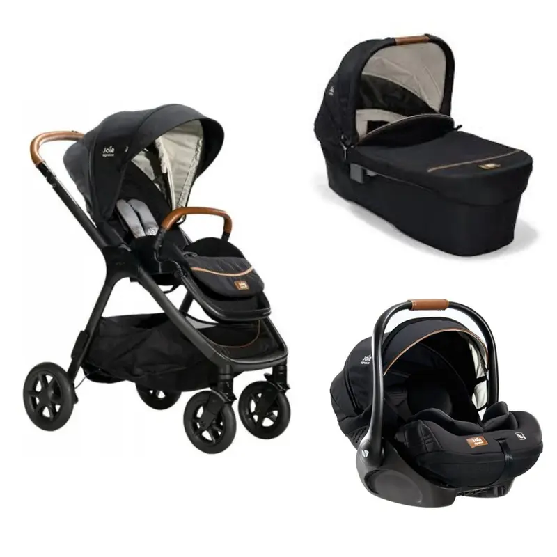 Joie - Trio Con Passeggino Finiti + Navicella Ramble XL + Seggiolino Auto I Level Recline