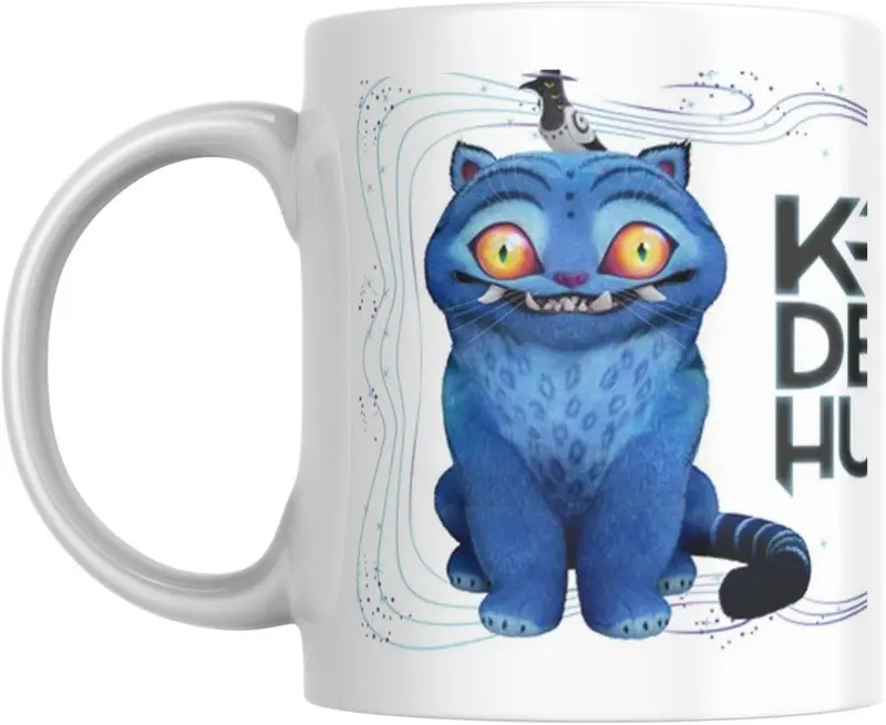 K-pop Demon Hunters Derpy and Sussie Tazza in ceramica