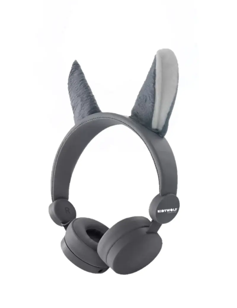 Kidyears Cuffie – Lupo Grigio