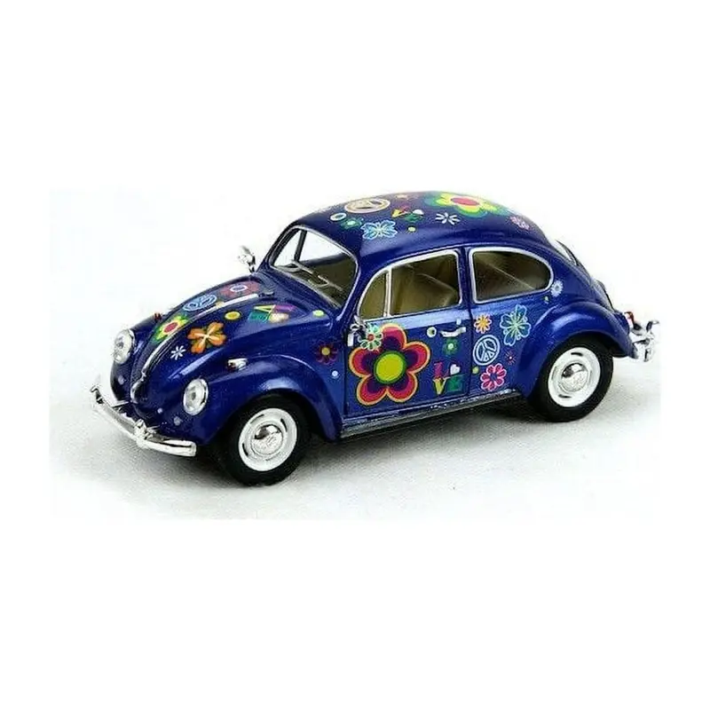 Kinsmart 1967 VW Volkswagen Beetle Decalcomania Modello Auto 1