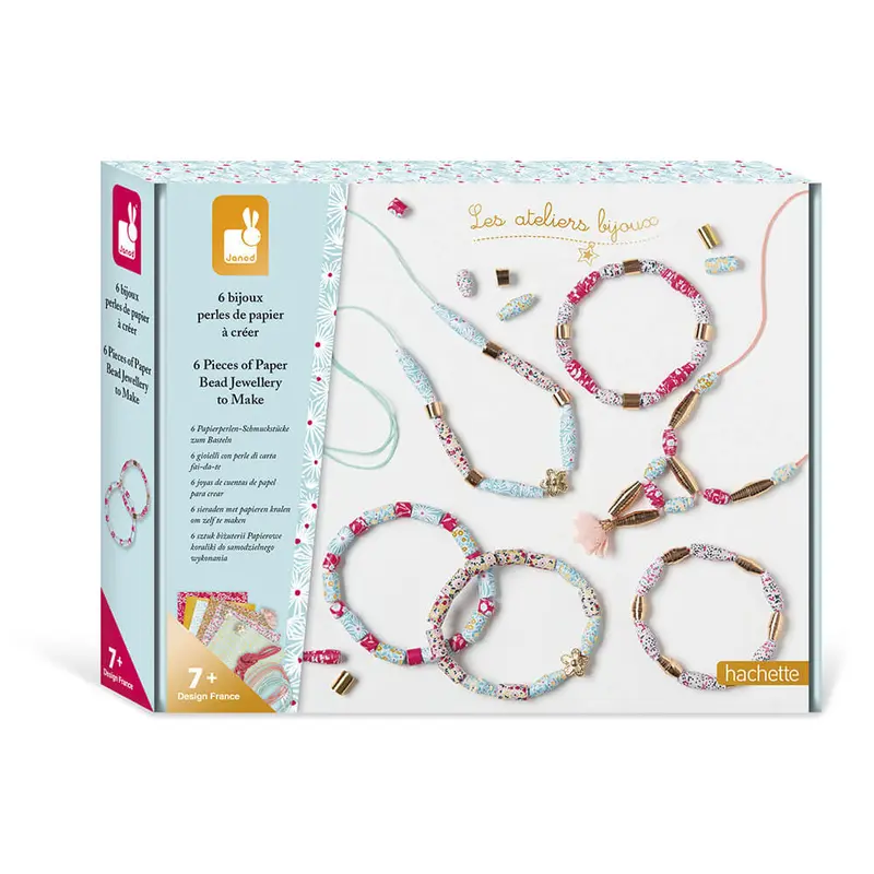 Kit creativo - 6 Gioelli Con Perle Di Carta Fai-Da-Te