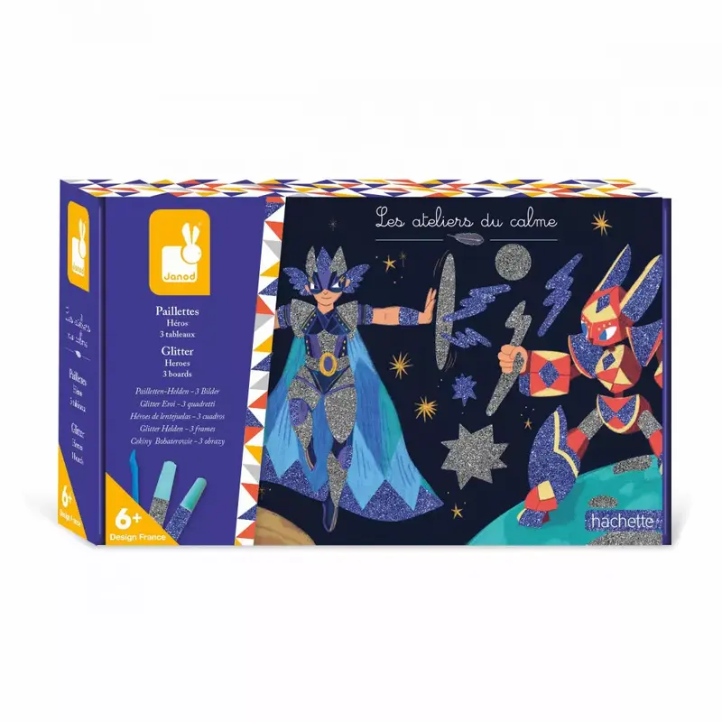 Kit creativo - Eroi glitterati