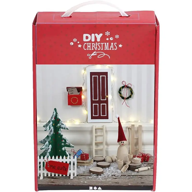 Kit creativo Porta degli Elfi rossa
