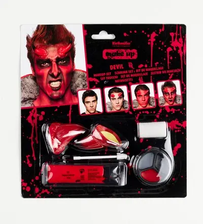 Kit trucco diavolo