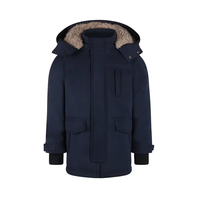 Koko Noko giacca invernale beige grigio idrorepellente teddy