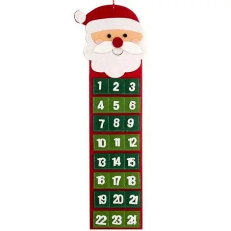 La Casa dell'Avvento - Calendario dell'avvento in feltro