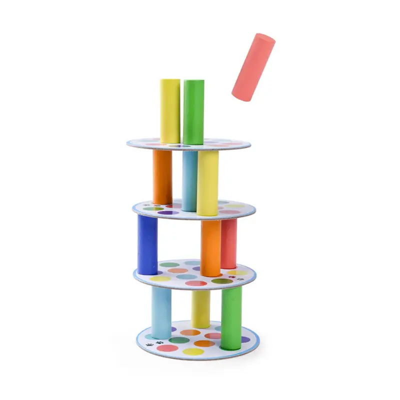 La mega torre - Gioco in legno - Dai 4 anni