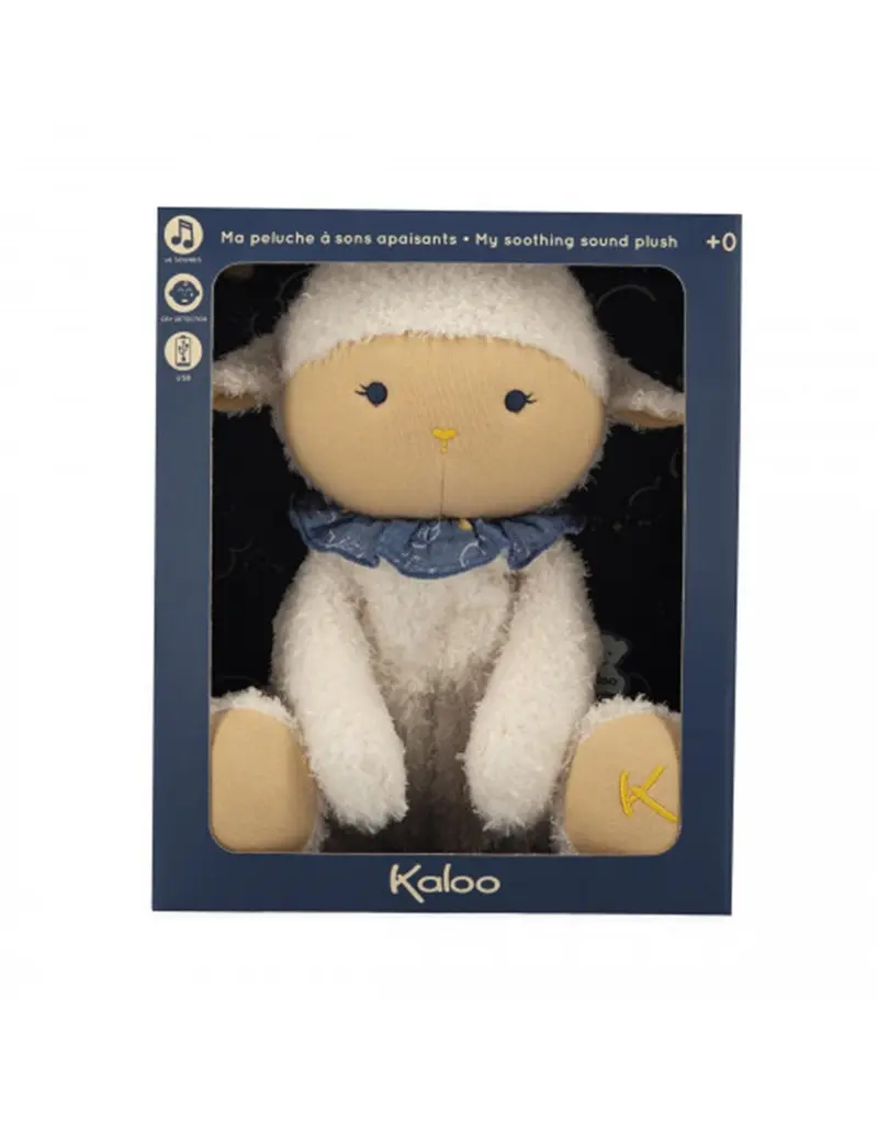 La mia Pecorella peluche con suoni rilassanti - 25cm
