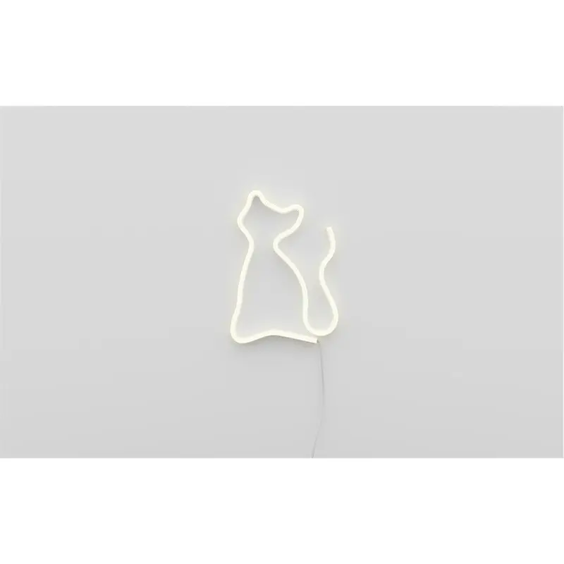 Lampada da parete a Led neon Kitty