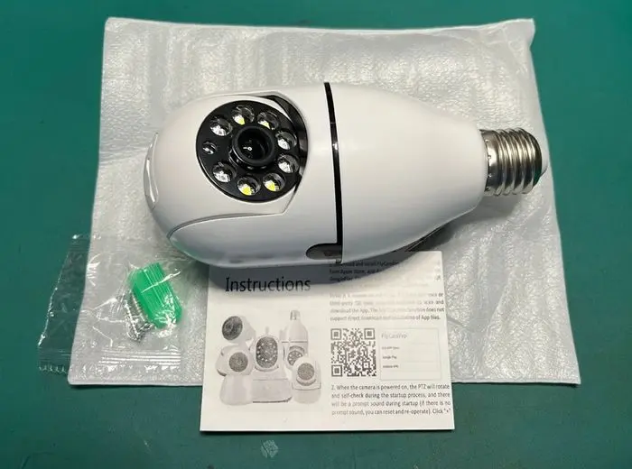 Lampadina con Telecamera di Sicurezza WiFi