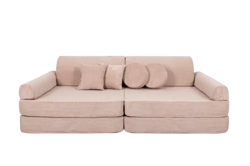 Large Modular Sofa for Kids - Slimcord Corduroy Pink