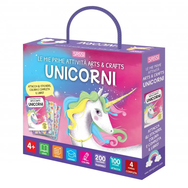 Le mie prime attività arts & crafts. Unicorni