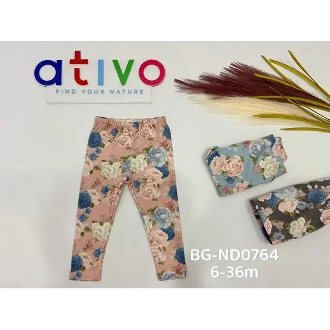 Leggings Bambina Invernale Felpato Ativo BG-ND0764
