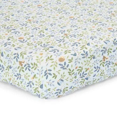 Lenzuolo con angoli Lettino - Blu - Taglia Junior - Forest Friends - Forest Adventure 70x140/150