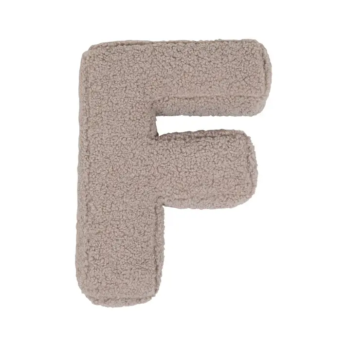 Lettera in velluto F