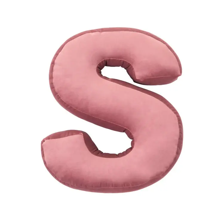 Lettera in velluto S