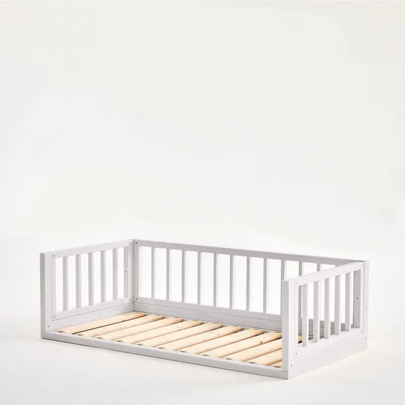 Letto Montessoriano Evolutivo Ettino Nido in Legno (Made in Italy) - 90x200 cm