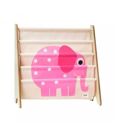 Libreria Frontale Montessoriana per Bambini - Elefantino Rosa