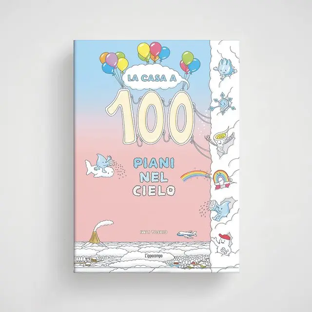 Libro Bambini La Casa a 100 Piani nel Cielo | Toshio Iwai