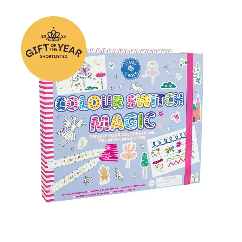 Libro da colorare Switch Magic - Trasforma 6 colori in 12!