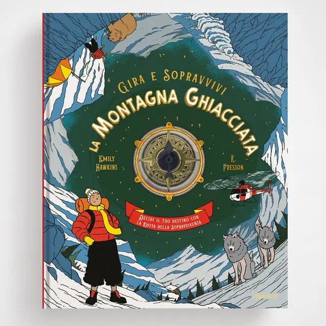 Libro Gira e sopravvivi. La montagna ghiacciata