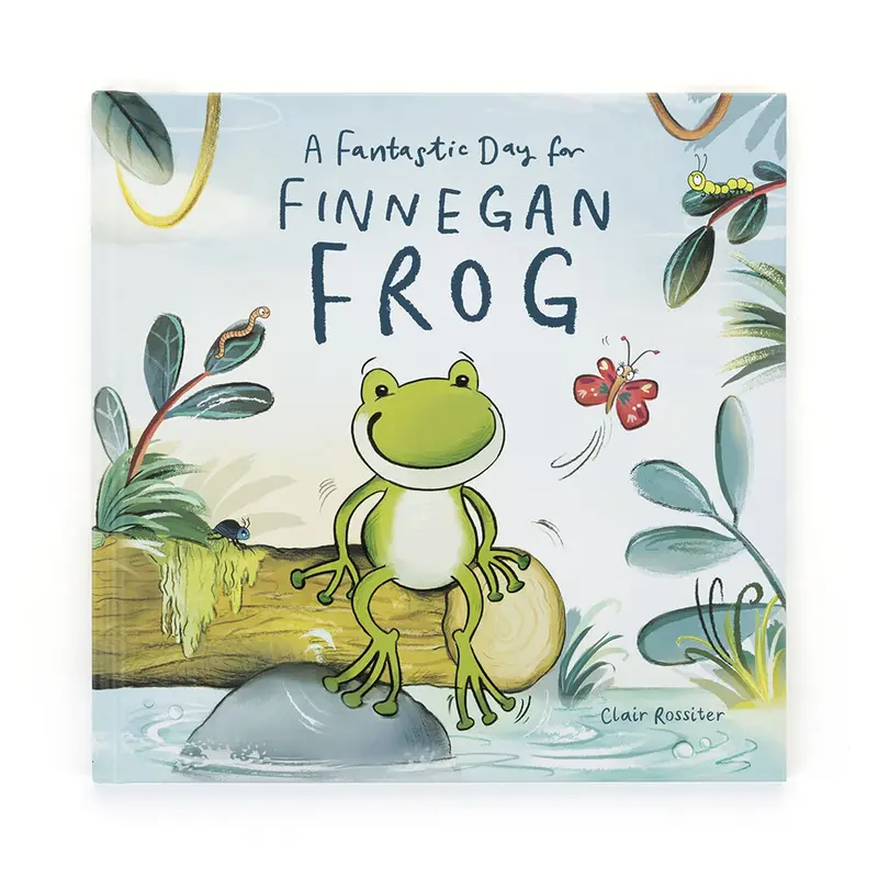 Libro in inglese - Un giorno fantastico per Finnegan la rana