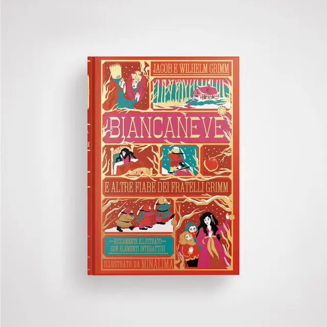 Libro Interattivo "Biancaneve e altre Fiabe dei Fratelli Grimm" – Edizione Pop-Up MinaLima