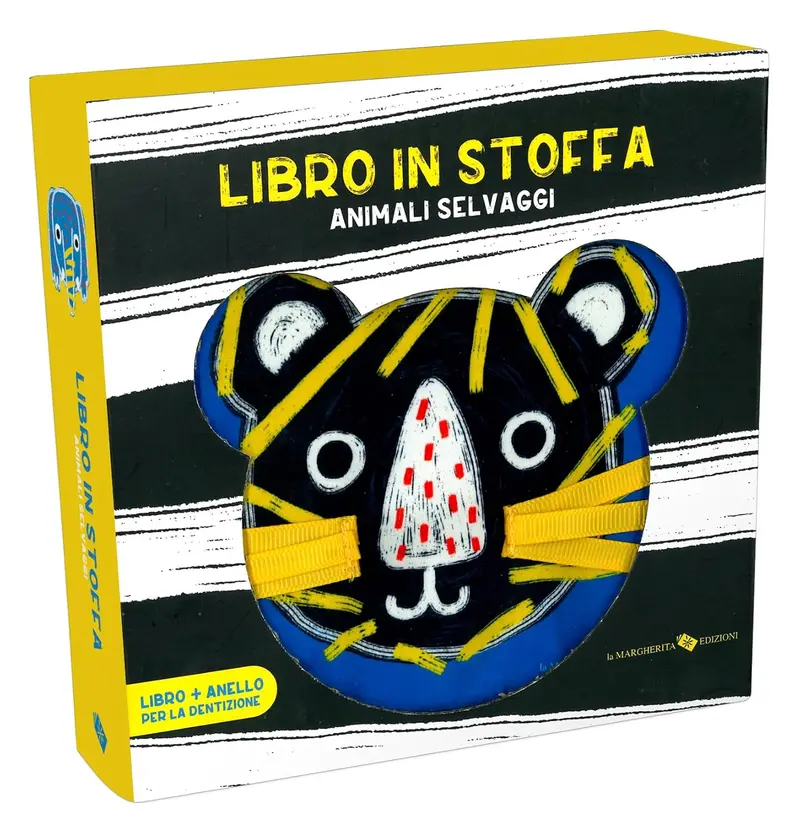 Libro morbido bianco/nero e contrasti