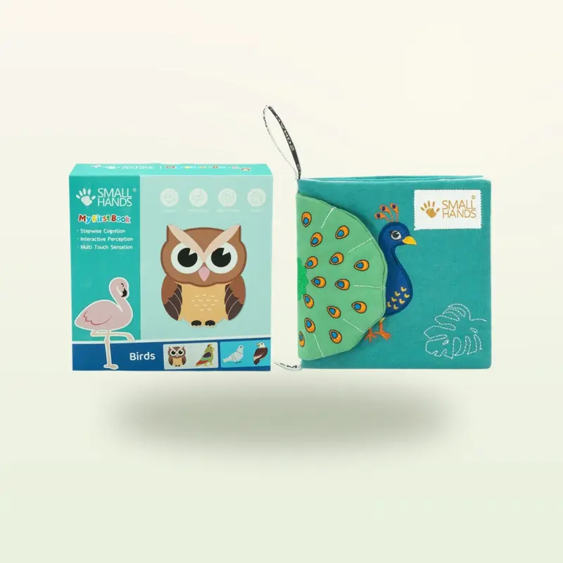 Libro tattile Small Hands - Volatili
