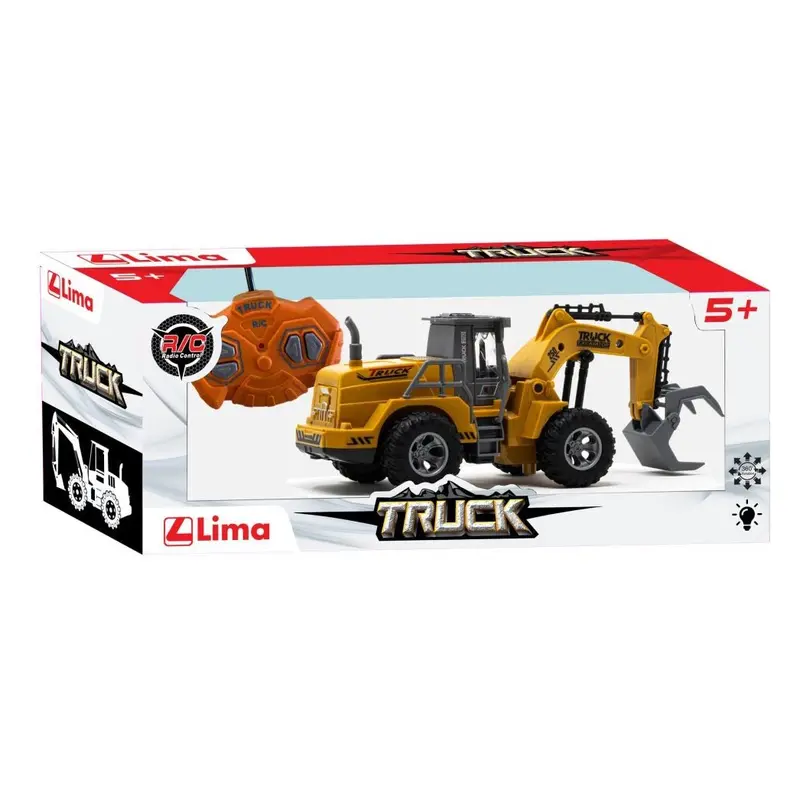 Lima Escavatore Radiocomandato R/C Costruction Truck HT011