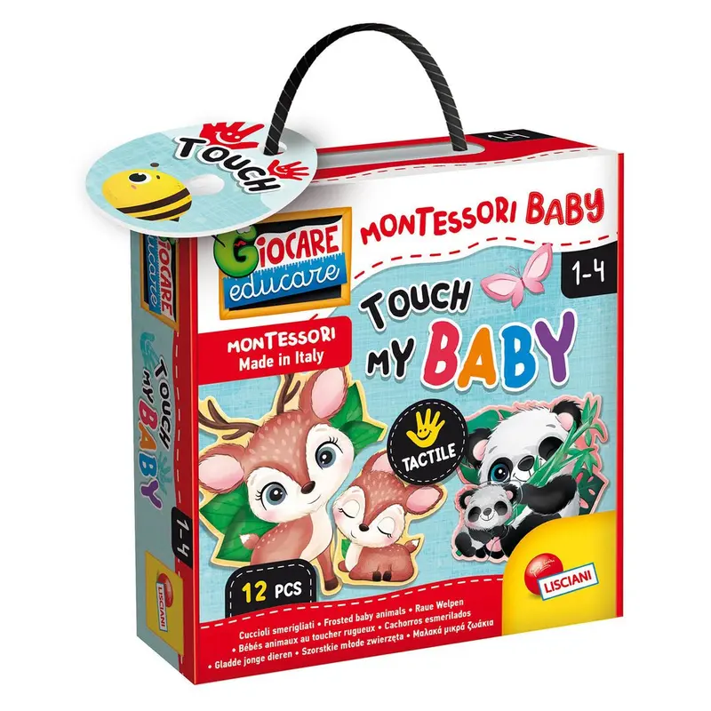 Lisciani Giochi Montessori Baby Touch My Baby 92673