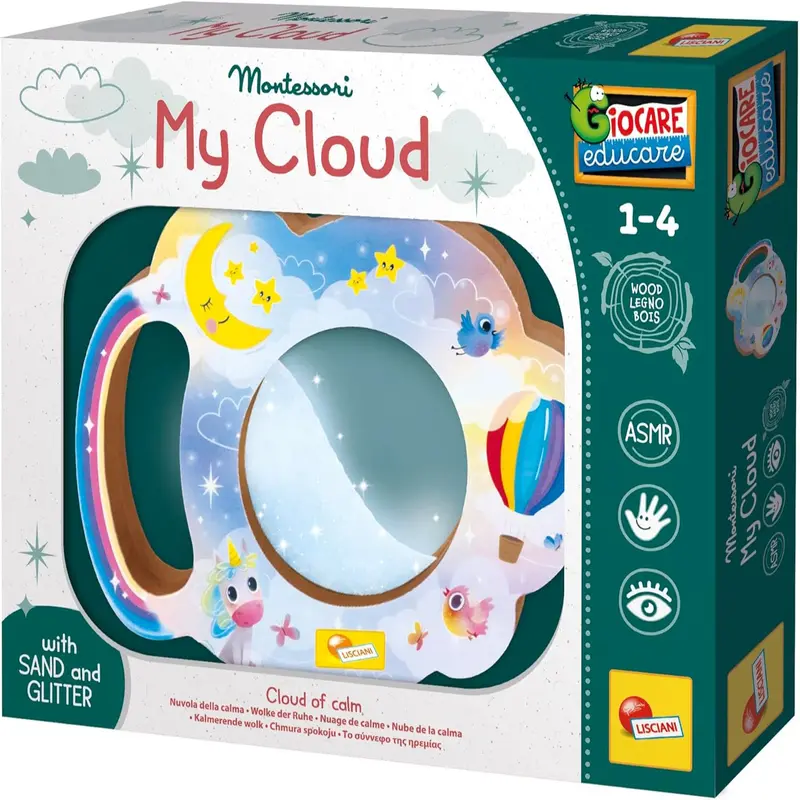 Lisciani - Montessori Legno My Cloud